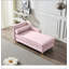 Chaise longue moderne avec revêtement en velours-93932694
