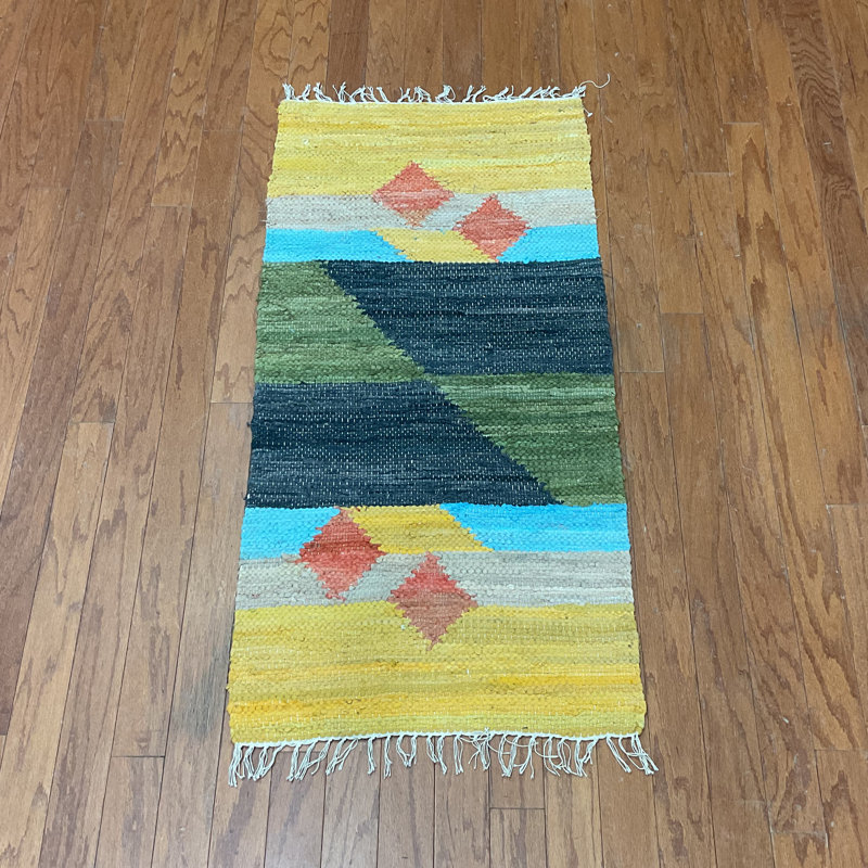  Kilim tribal fabriqué à la main