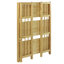 Bibliothèque pliante style Mission - 3 tablettes robustes-2099554676