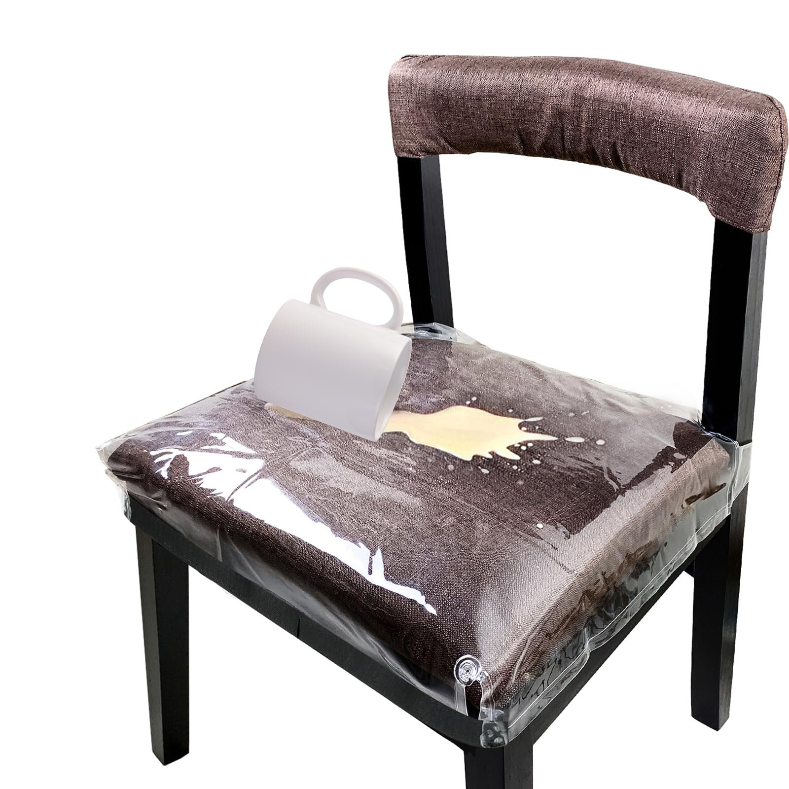 Hokku Designs Pack Large Plastic Chair Covers For Dining Room