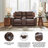 Ascencio Power Reclining Loveseat With Console