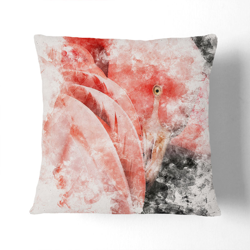 Square Throw Cushion, 40cm H x 40cm W x 15cm D, Black