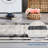 Commercial Grade Modern Rugs 10x13 Oversized Washable Rugs with Rubber Backing, Contemporary Minimalist Floor Carpet, Indoor Foldable Printed Mat-938207379
