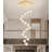 16 Lights Glam Crystal Chandelier Long Light-1704356451