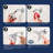 High Pressure Fixed Shower Head 3 Function Massage Showerhead Chrome 6" Face