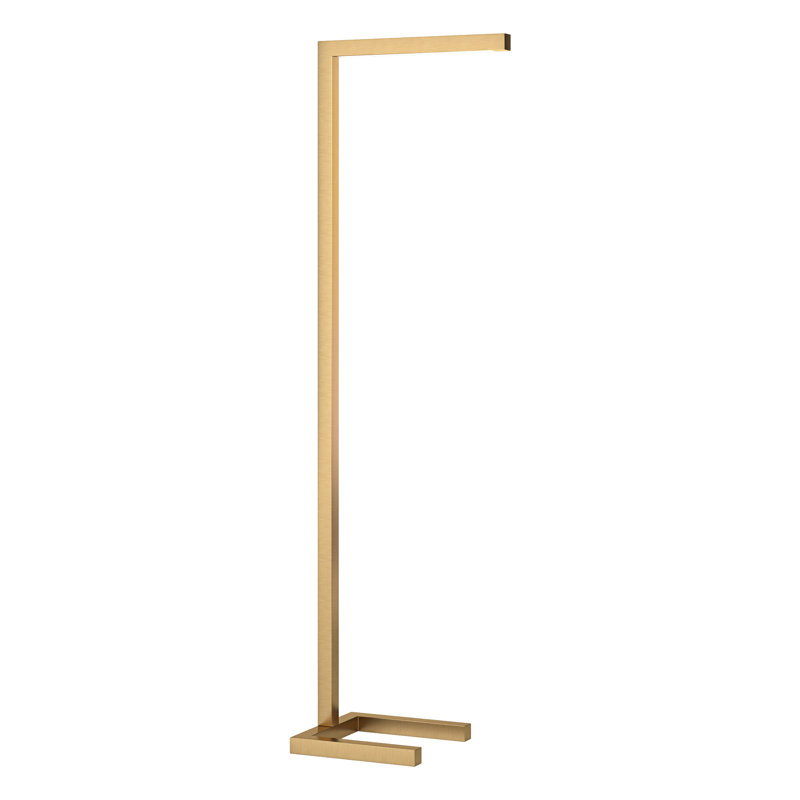 Malin 52'' LED Task Floor Lamp, Brass
