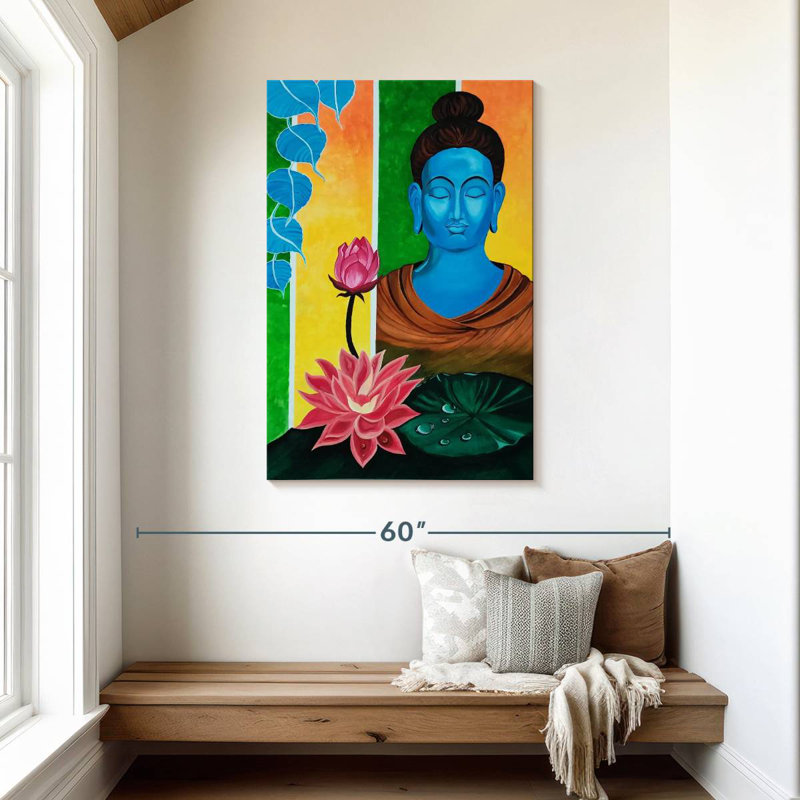 Bouddha de Gautam, H 45 po x l 30 po