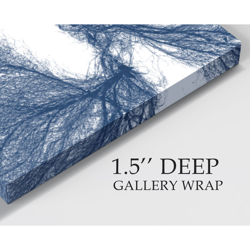 « marine algues iii », reproduction d’art, H 10 po x l 10 po x P 1,5 po, Toile tendue