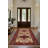 Jateen Collection Digital Print Cotton-Polyester Blend Red Brown Rug-782493253