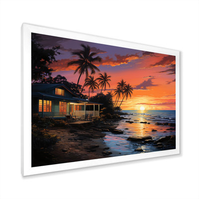 Hotels Lodges Resort Reverie I - Nautical & Beach Canvas Prints