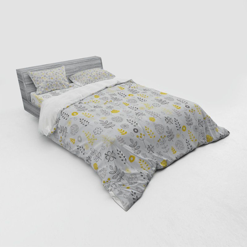 Farmhouse / Country Polyester Duvet Cover, Queen Duvet Cover + 3 Additional Pieces