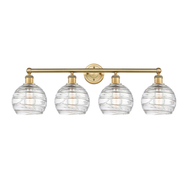 Essex 4 - Light Dimmable Vanity Light, Brushed Brass