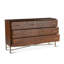 Manhattan Retro Mid Century Acacia Wood Dresser
