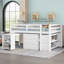 Lit mezzanine avec cabinet