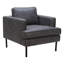 Faux Leather Armchair-553122533