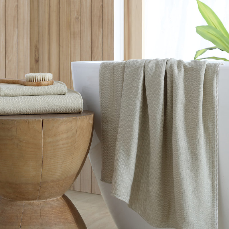 Uchino Natural Dyed Hand Towel Wine, Tea
