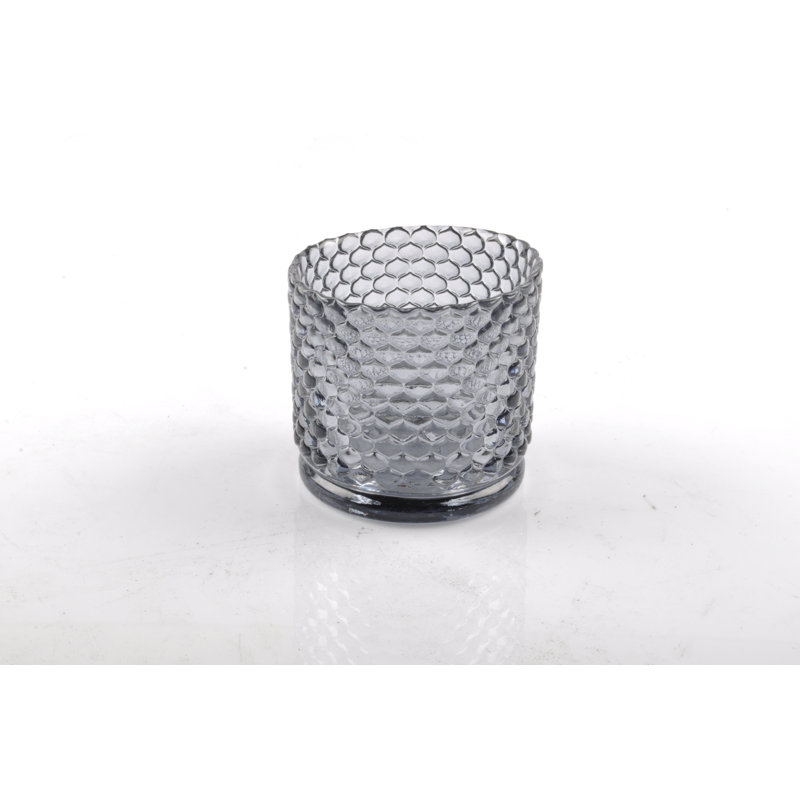 Porte-votive de table en verre Avondre, H 3,15 po x l 4,75 po x P 4,75 po