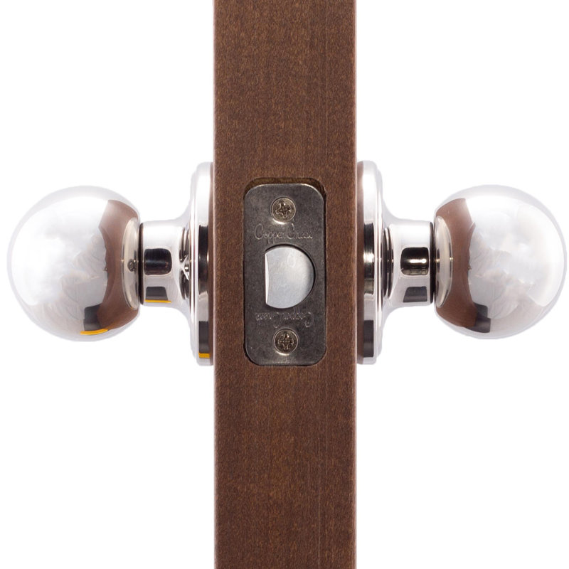 Ball 2.8'' Diameter Passage (Hall & Closet), Polished Stainless Chrome