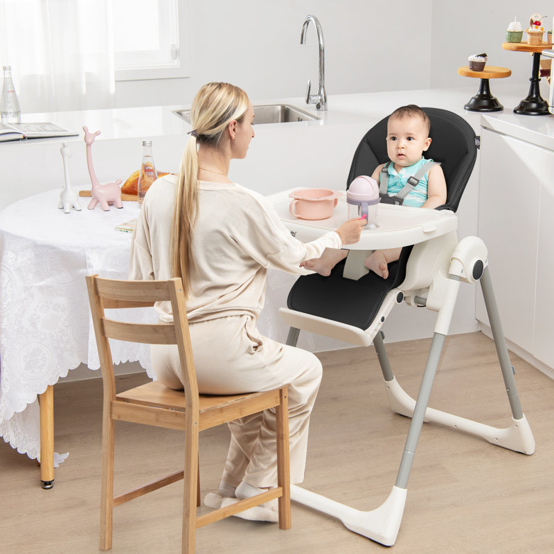 High Chair, Black/White