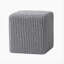 TABOURET EN TRICOT TRICOTÉ