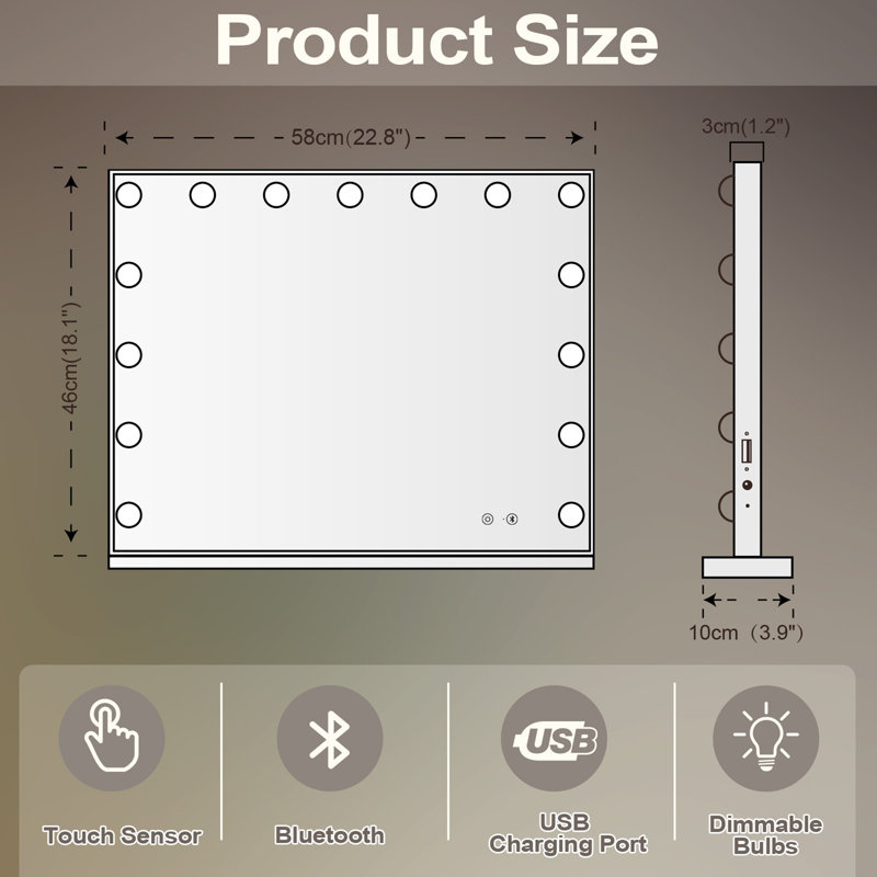 Vanity Mirror with Lights