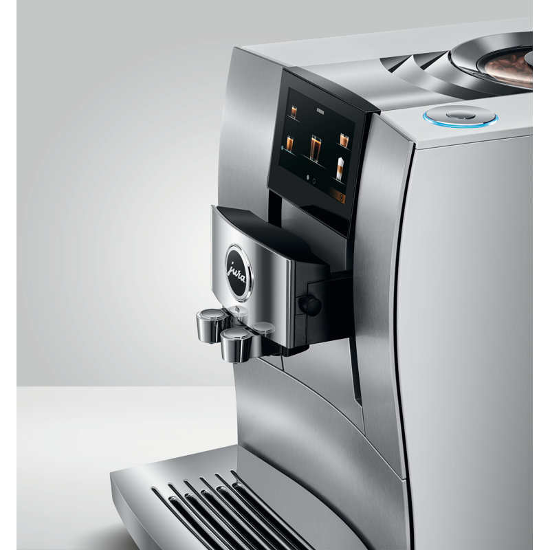 JURA Z10 Fully Automatic Espresso Machine with Cold Brew, Aluminum White