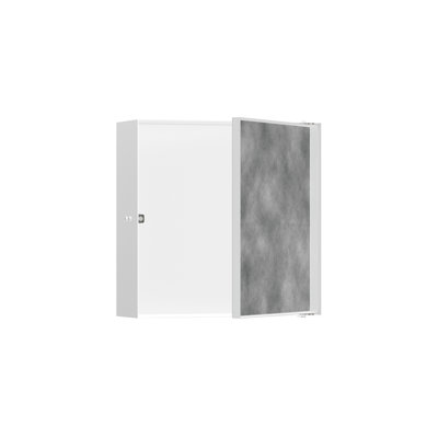 Xtrastoris 4" D Rock Wall Shower Niche with Tileable Door