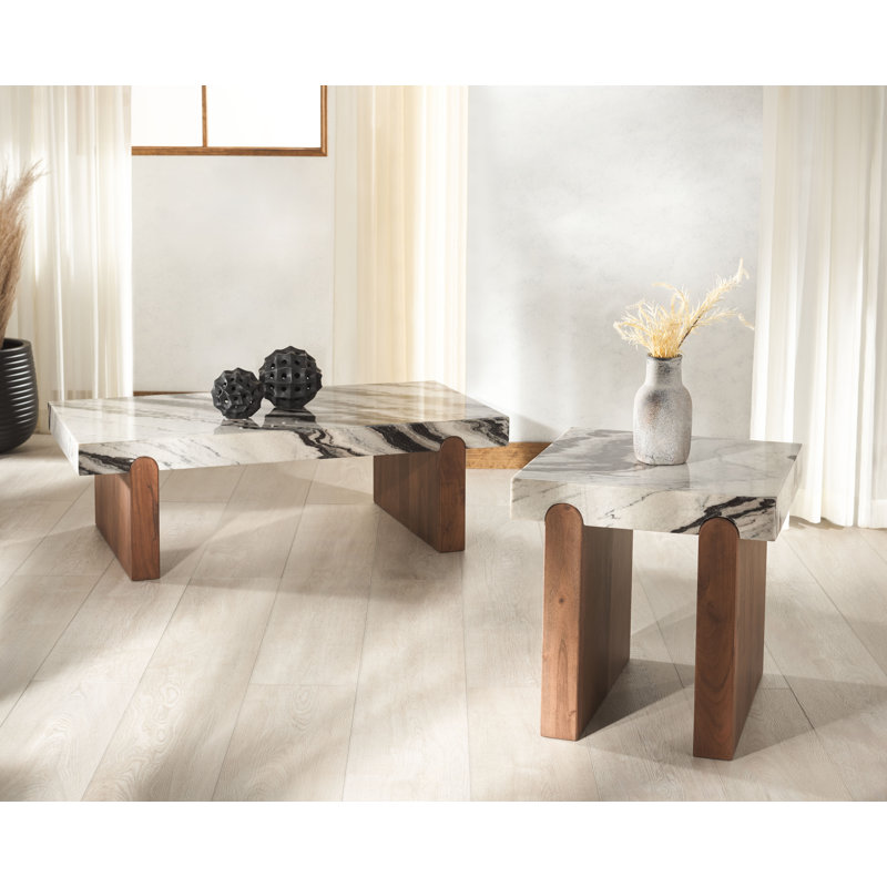 Maulik 2 Piece Living Room Table Set