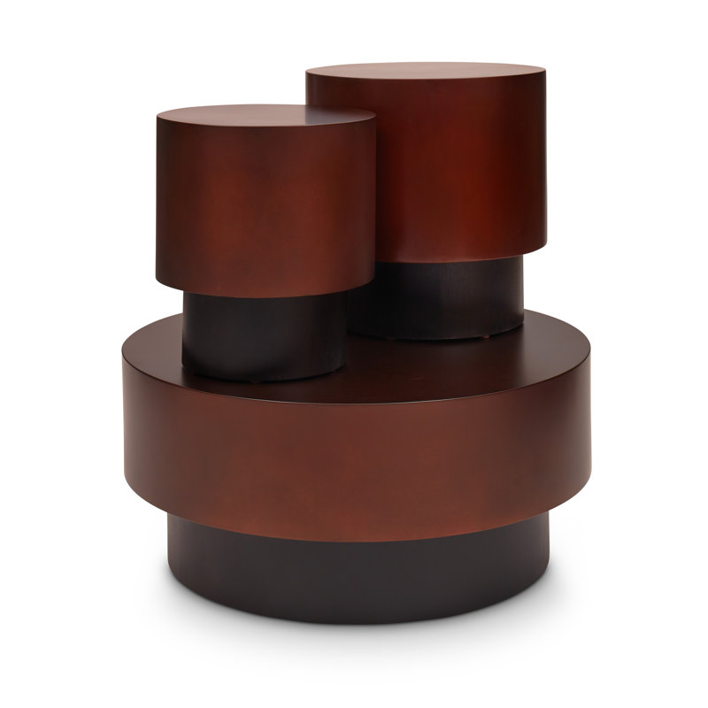 Fieldston End Table, Bronze