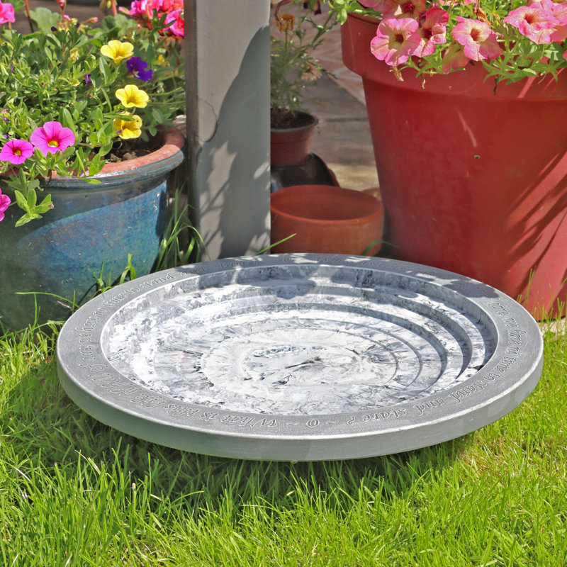 Aasmin Stone Birdbath