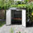 Aiho 6 ft. W X 4 ft. D Galvanized Steel Horizontal Storage Shed-65754512