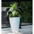 Cara Composite Hammer Texture Pot Planter-93580402