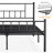 Delaenie Metal Platform Bed-2054977473-2054977487