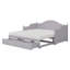 Lit de jour simple, lit allongé avec tiroirs de rangement-869960724