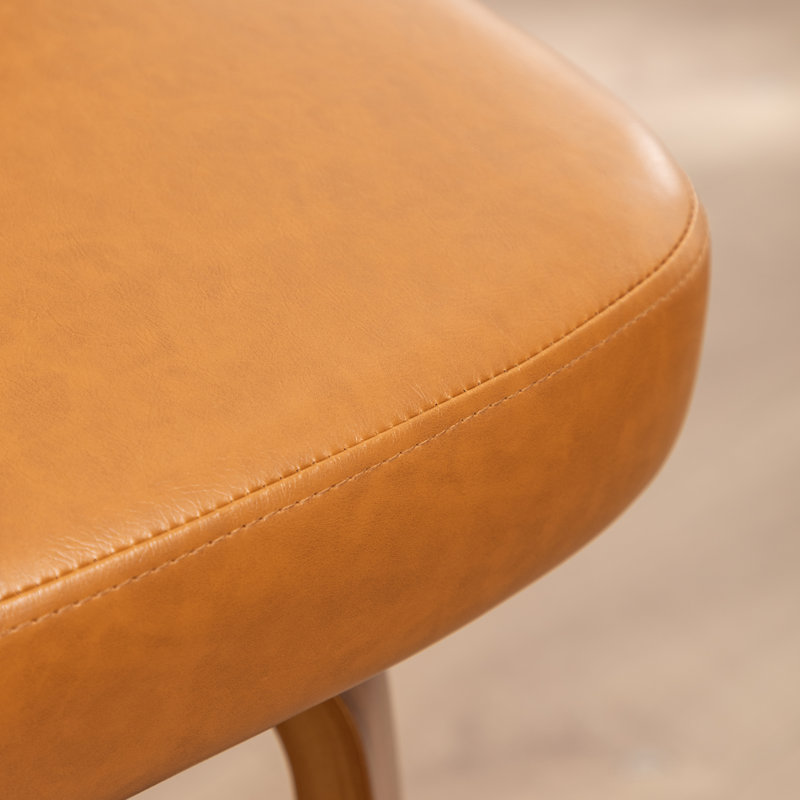 Tabouret de bar Oundle Mid-Century, Brown, Bar Stool (30" Seat Height)
