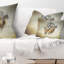Coussin lombaire hibou animal large offrir