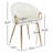Josie 19.25'' H Faux Leather Upholstered Armchair-358184675-287528672