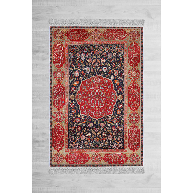 Luxurious Hall Carpet, 100% Velvet Fabric, 31.5 x 59.1 Inches | Non-Slip Cotton Sole, Pile Height: 0.4 Inches | Antibacterial & Machine Washable, 3D Digital Printing | Elegant Design for Living Room & Entryway