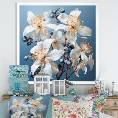 " Tropicla White Hibiscus Dreams "