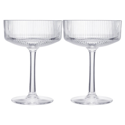 Shaul 8oz. Acrylic Glass Set