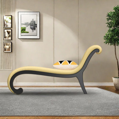 Chaise élégante en bois massif tendance