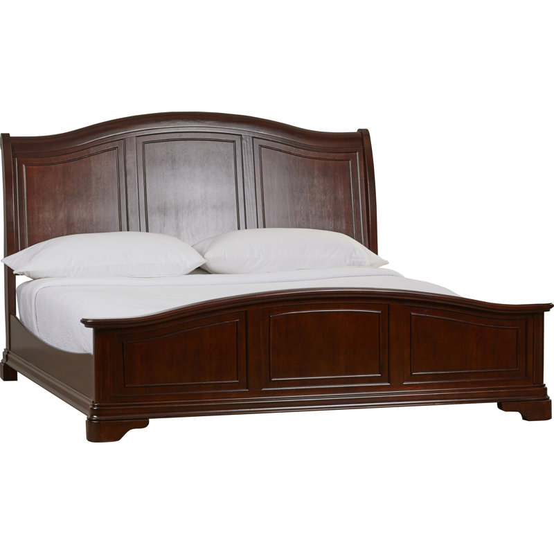 Altigarron Solid Wood Standard Bed, Queen
