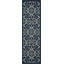 Machine-Woven Stain Resistant Floral Area Rug-1846239245