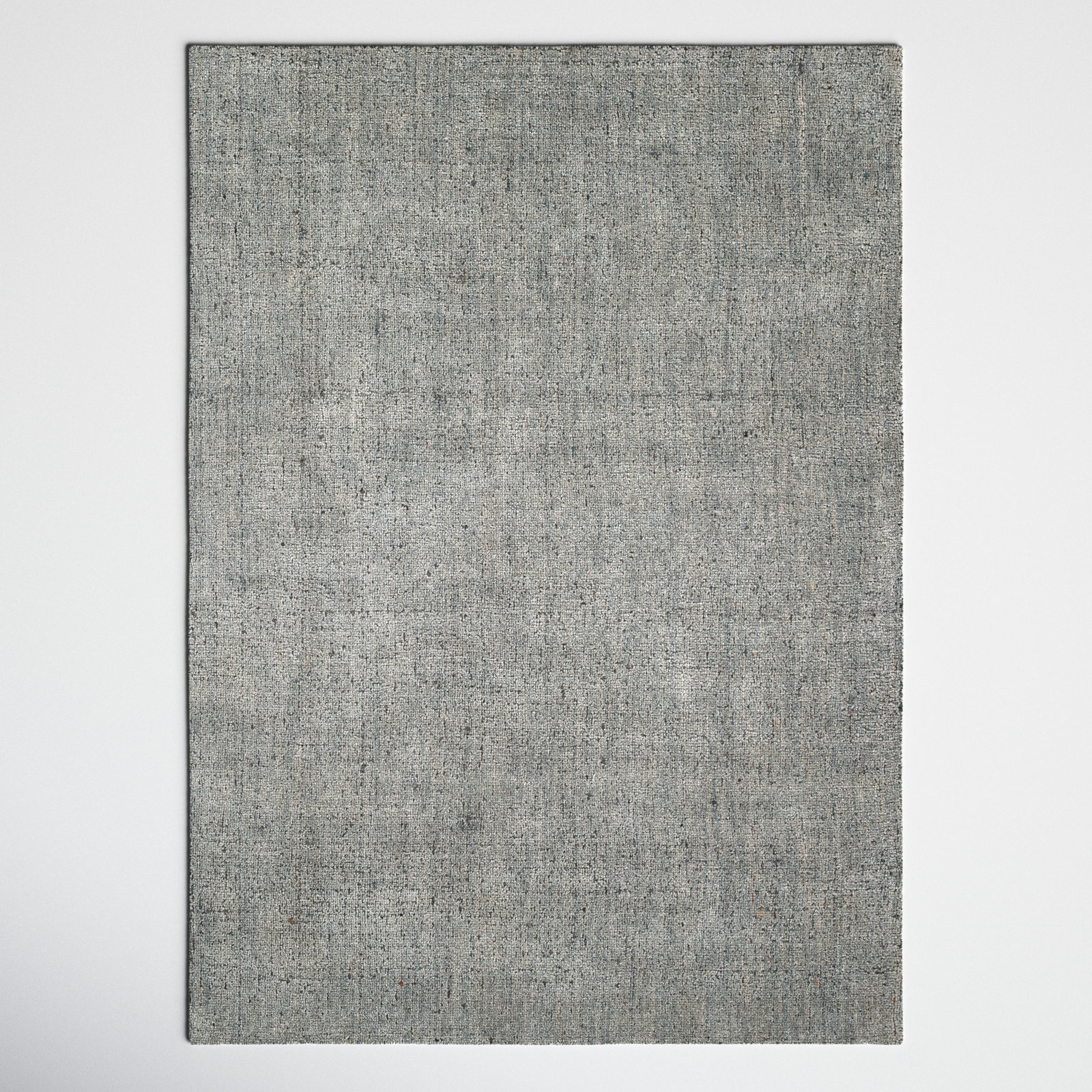 Alba Hand-Woven Slate Rug, Rectangle 8' x 10'