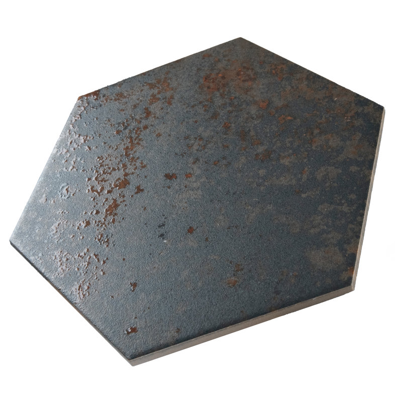 Polaris Hex 9" x 10" Porcelain Vintage Wall & Floor Tile