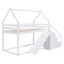 Lit simple mezzanine ou superposé avec glissade et escalier-1891229213