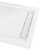Streamline 48 in. x 32 in. Corner PP Shower Base in Glossy White With Left Drain, Drain Included