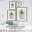 Boho Cactus, reproduction encadrée - bois massif 50024-687709371
