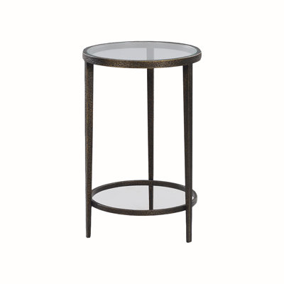Glass End Table