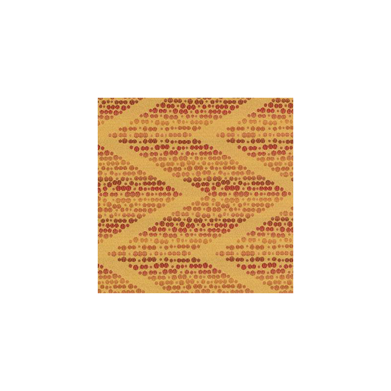 Crypton Woven Jacquards IX Fabric, Flame